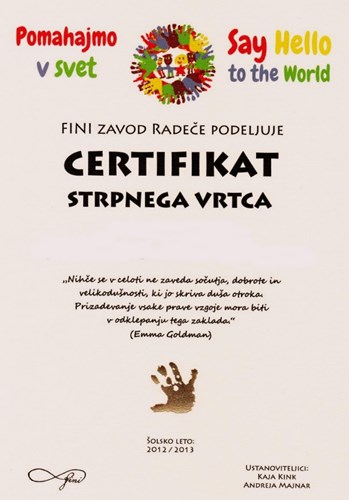 Certifikat 