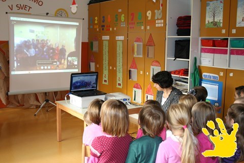 First video call - Ilirska Bistrica (Slovenia) & Klaipėda (Lithuania)