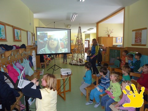 First video call - Šentjur (Slovenia) & Montemor-o-Velho (Portugal)