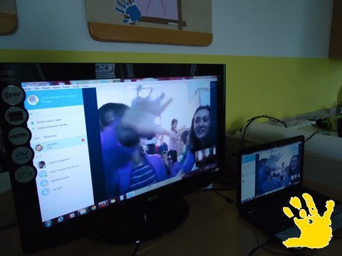 Second video call - Kalobje (Slovenia) & Zagreb (Croatia)