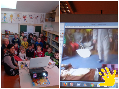 Third video call - Kamnik (Slovenia) & Zagreb (Croatia)